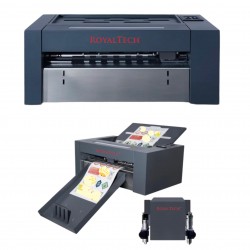 DUAL HEADS HIGH SPEED FULLY AUTO STICKER CUTTING MACHINE - RTDH370FA