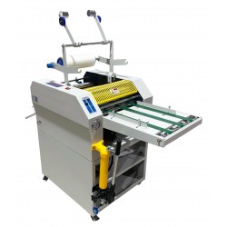 HYDRAULIC HOT & COLD ANTI-CURL ROLL LAMINATING MACHINE