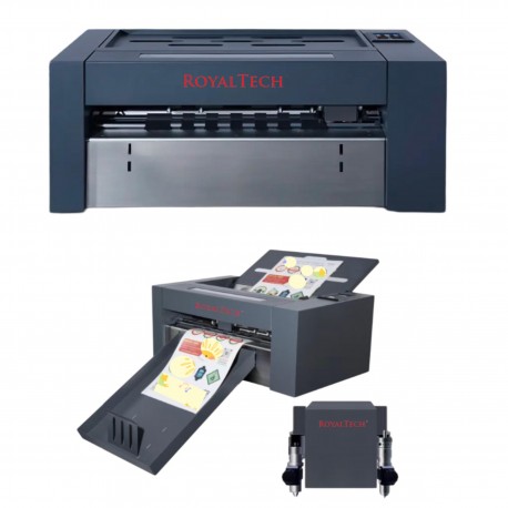 ROYALTECH DUAL HEADS HIGH SPEED FULLY AUTO STICKER CUTTING MACHINE - RTDH370FA